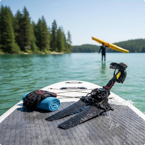 Pedale poggiapiedi kayak - pedale,