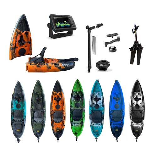 Kayak divisibile pedali - kayak,